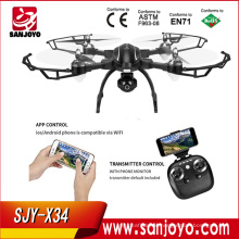 Remote Control Toy Drone 2.4G Quadcopter Big Folding drone X34